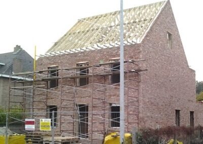 nieuwbouwwoning met verdieping