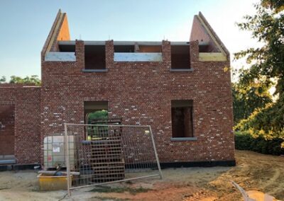 nieuwe ruwbouw is klaar